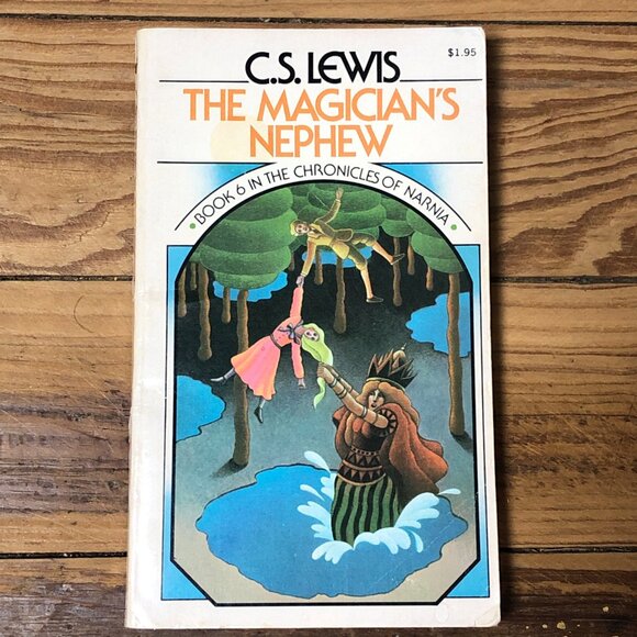 VTG Lot CS Lewis Chronicles of Narnia - Books 1, 3, 6, 7 Vintage 50's Paperback - Picture 10 of 16